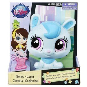 Toy Littlest Petshop Bunny Lapin  Decorate your Pet  9" Tall